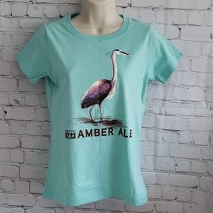 NWT Bell's brewery Amber ale mint tee size…